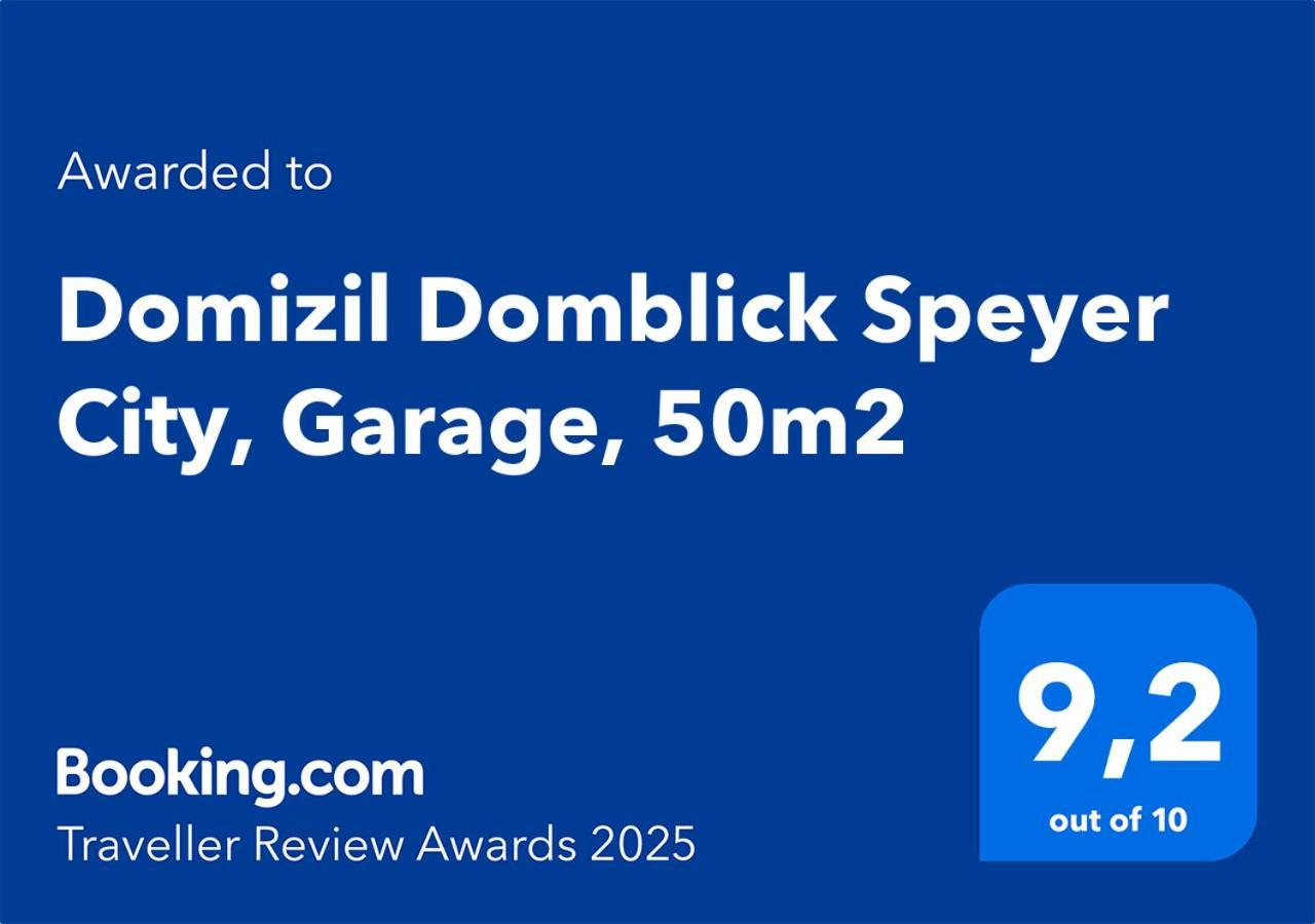 Domizil Domblick Speyer City, Garage, 50M2 Extérieur photo